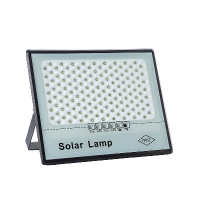 Solar projection light Outdoor sports field wall projection light Square polycrystalline silicon photovoltaic panel projection light